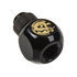 Bitspower Adapter Q-Splitter G1/4 inch male to 2x G1/4 inch female - rotatable, matte black image number null