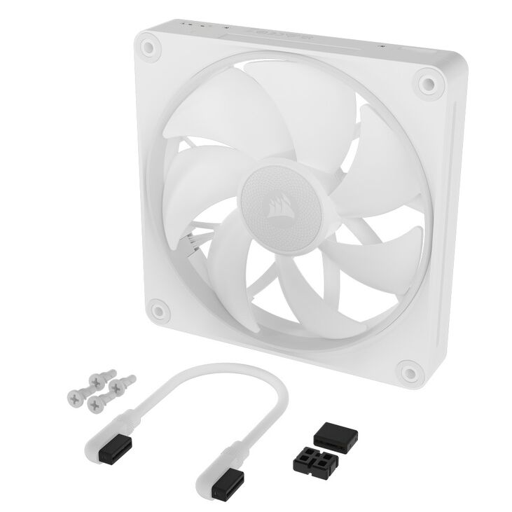 Corsair iCUE Link LX140 RGB, PWM Lüfter - 140mm, weiß image number 5