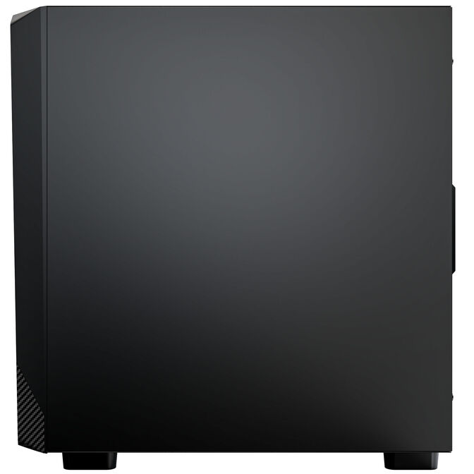 Montech X5 PC Case, Mid Tower, E-ATX, ARGB, Tempered Glass - Black image number 3