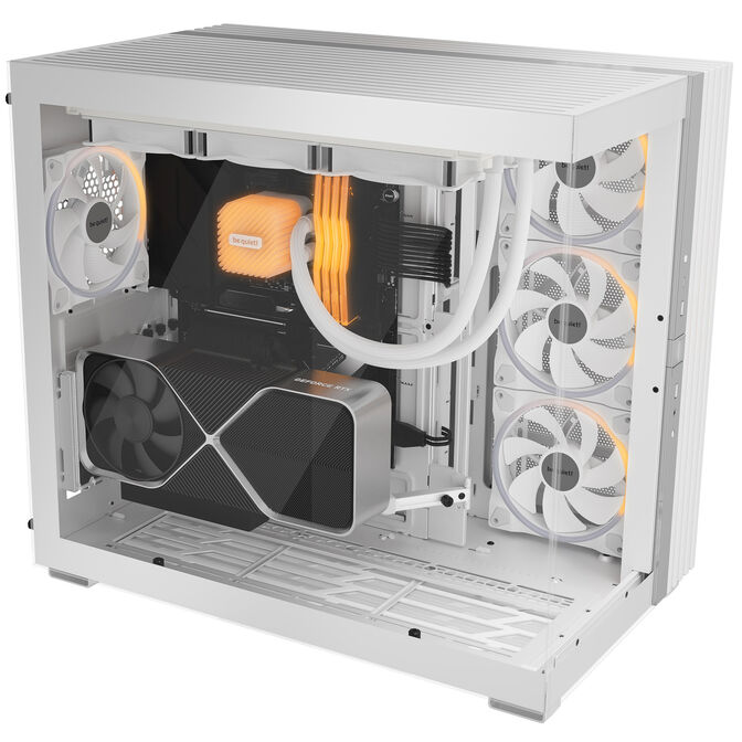 be quiet! Light Base 900 FX PC Case, Full Tower, Tempered Glass, ARGB - white image number 1