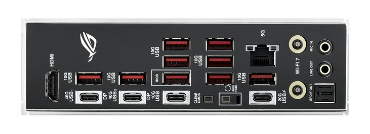 ASUS ROG Strix X870E-E Gaming WiFi motherboard, AMD X870E, Socket AM5, DDR5 image number 2