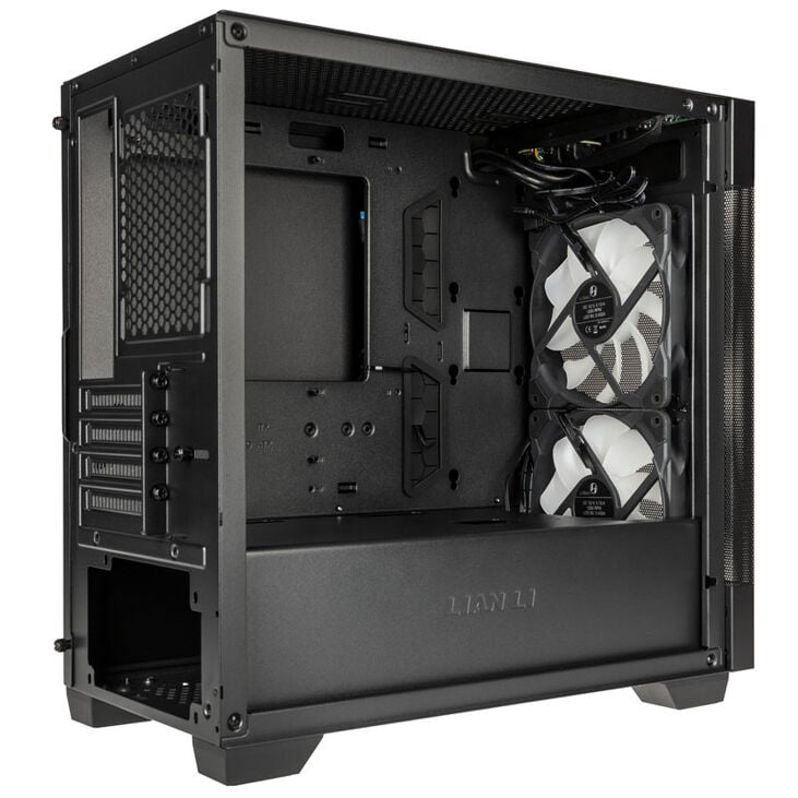 Lian Li LANCOOL 205M Mesh Micro-ATX Case, Tempered Glass - black image number 6