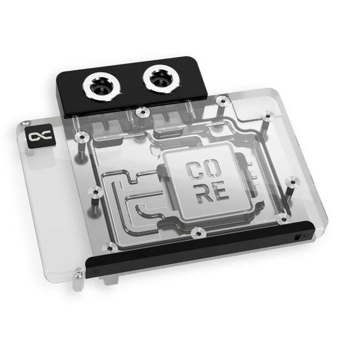 Alphacool Core GeForce RTX 5070 Wasserblock, Referenz-Design, Backplate - Acryl, schwarz image number 1