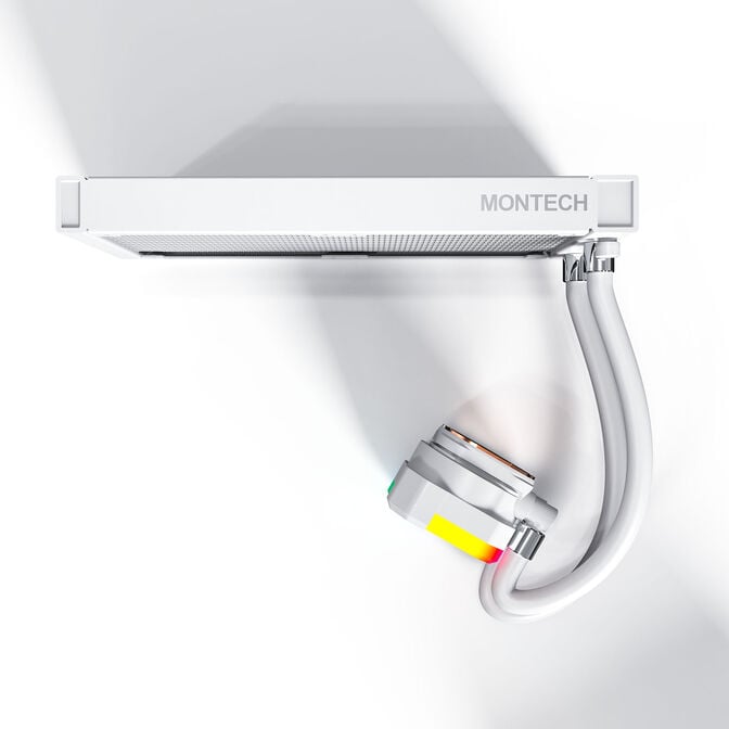 Montech Hyper Flow ARGB AiO Wasserk&uuml;hlung, wei&szlig; - 240mm image number 3