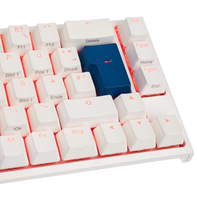 Ducky One 2 SF Gaming Keyboard, MX-Blue, RGB LED - white image number 8
