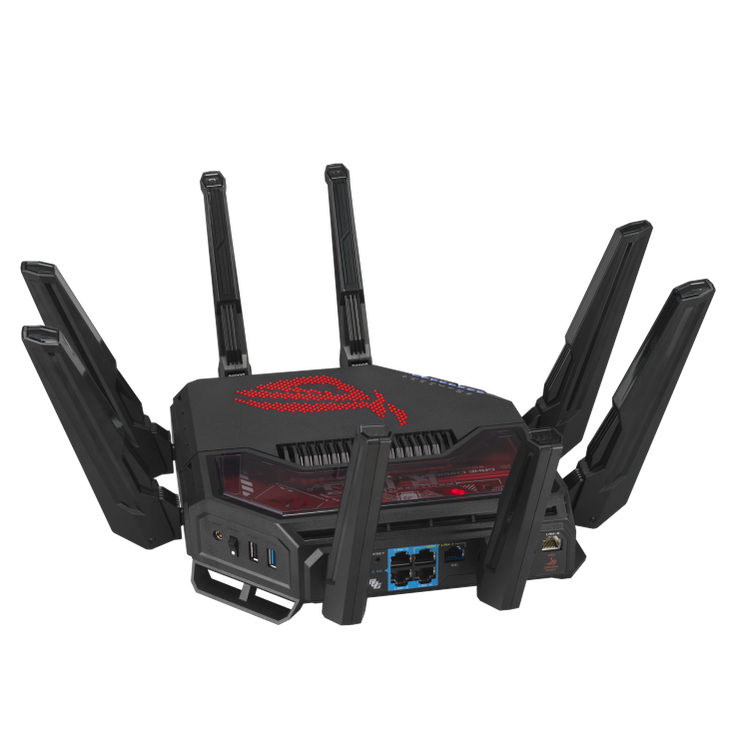 ASUS ROG Rapture GT-BE19000 WLAN Gaming Router - Wi-Fi 7 image number 8