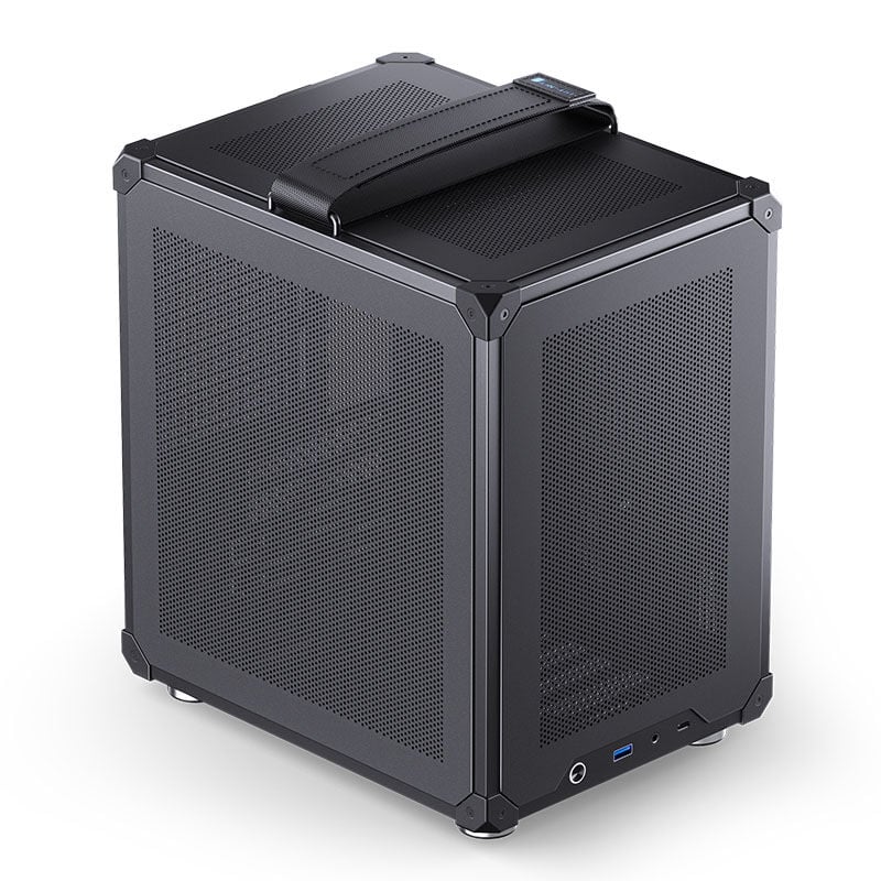 Jonsbo C6-ITX PC-Gehäuse, Mini-ITX - Schwarz