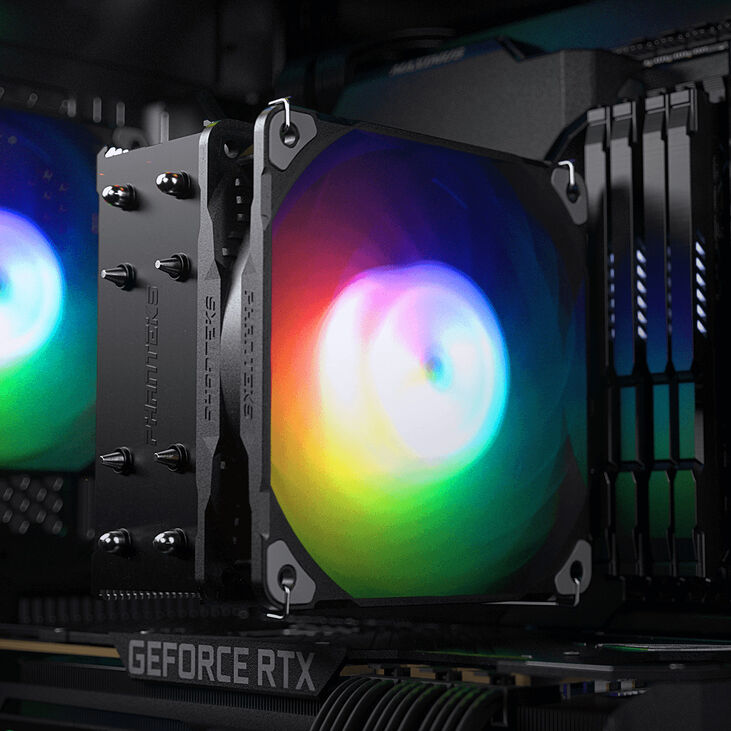 Title: Phanteks Polar ST4 CPU Cooler, D-RGB - 120mm image number 7