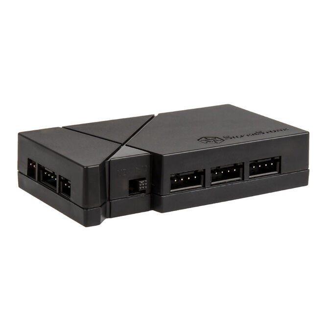 SilverStone SST-LSB01 RGB-LED-Hub + 2x LED-Streifen - schwarz image number 0