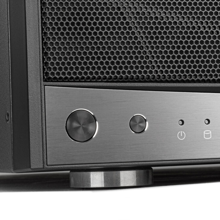 SilverStone SST-GD11B - Grandia Airflow Desktop - schwarz image number 3