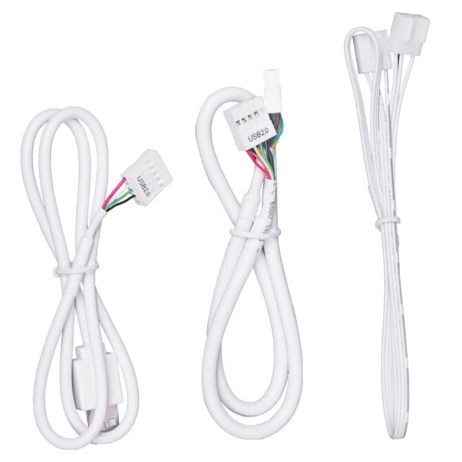 Lian Li EDGE HUB, 4x USB, 6x PWM - white image number 2