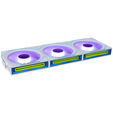 Lian Li UNI FAN SL-INF Wireless L&uuml;fter, ARGB, PWM - 3er-Pack, mit Controller, Reverse-Blade, 120mm, wei&szlig; image number null