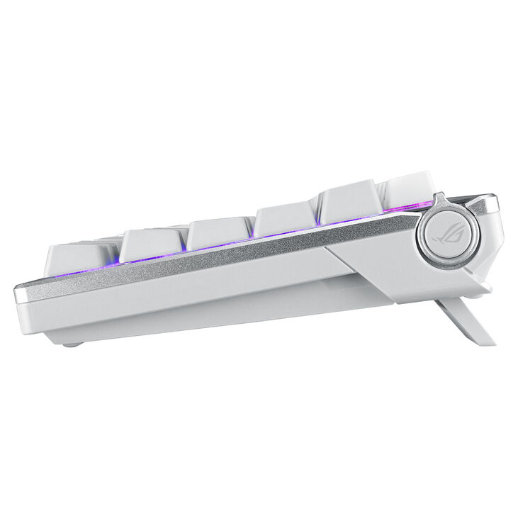 ASUS ROG Azoth Wireless Gaming Keyboard, Hot-Swap, OLED Display - ROG NX Switches, white image number 3
