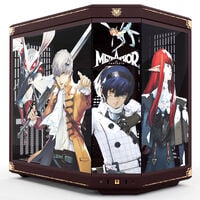 HYTE Y70 Metaphor: ReFantazio PC Case, Mid-Tower, E-ATX, Tempered Glass - Bordeaux Red
