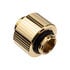 EK Water Blocks EK-Quantum Torque G1/4 Inch Extension Straight MM 14 - gold image number null
