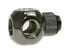 Bitspower Adapter Q-Splitter G1/4 Zoll AG auf 3x G1/4 Zoll IG - drehbar, schwarz glänzend image number null
