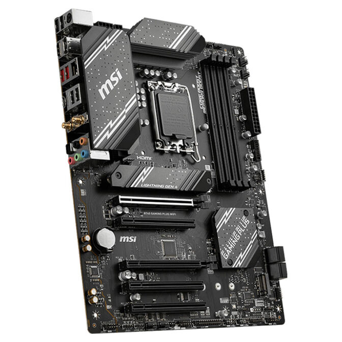 MSI B760 Gaming Plus WiFi motherboard, LGA 1700 socket, Intel B760, ATX, DDR5 image number 1
