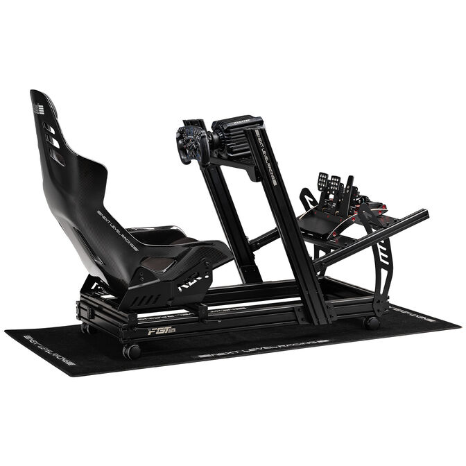 Next Level Racing ES3 Elite Sim Racing Seat, Full Carbon Fibre Edition, Kohlenstofffaser-Sitzschale - schwarz image number 3