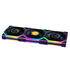 Lian Li UNI FAN SL Wireless LCD Lüfter, ARGB, PWM, 3er-Pack inkl. Controller - Reverse Blade, 120 mm, schwarz image number null