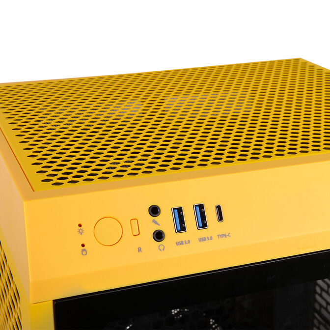 Thermaltake The Tower 200 PC-Geh&auml;use, Mini-Geh&auml;use, Mini-ITX, Tempered Glass - Bumblebee image number 20