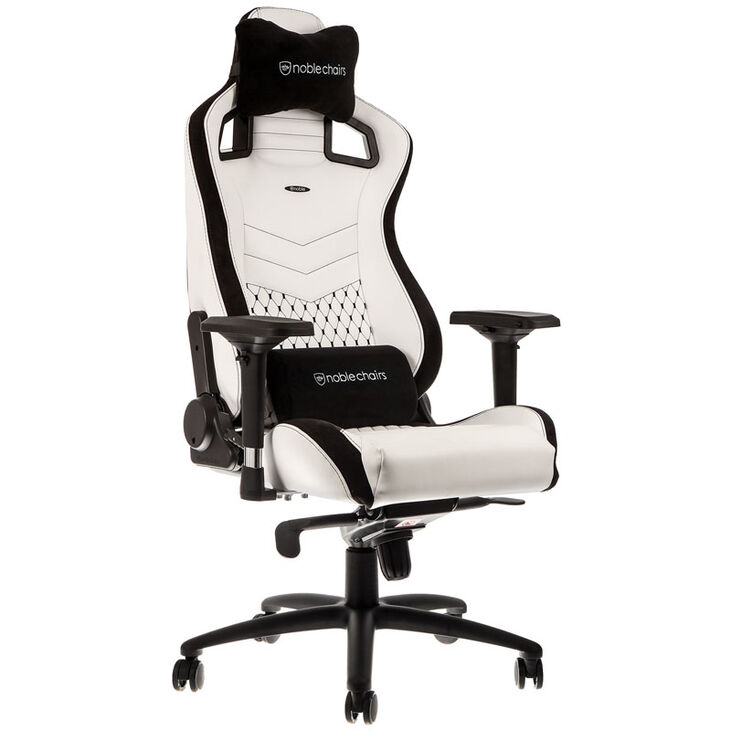 noblechairs EPIC Gaming Stuhl - weiß/schwarz image number 7