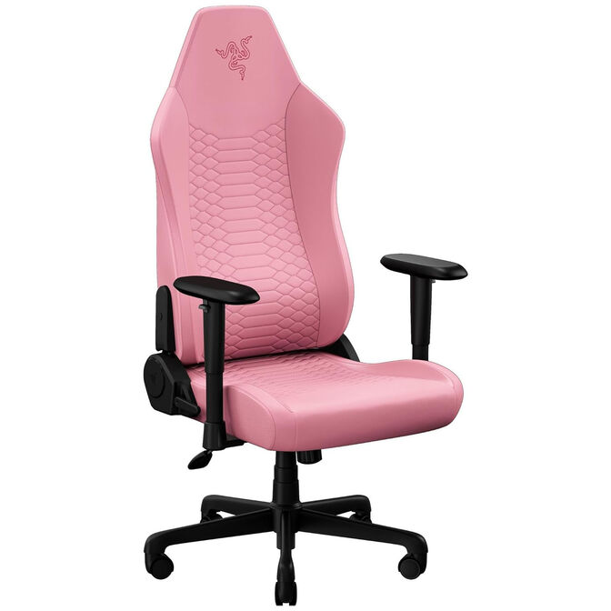 Razer Iskur V2 X NewGen Gaming Chair, Lumbar Support, CoolTouch Padding, 152&deg; Recline - Quartz Pink image number 0