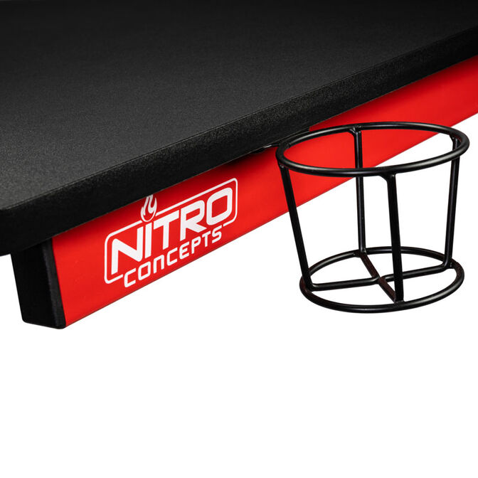 Nitro Concepts D12 Gaming Desk - schwarz/rot image number 5