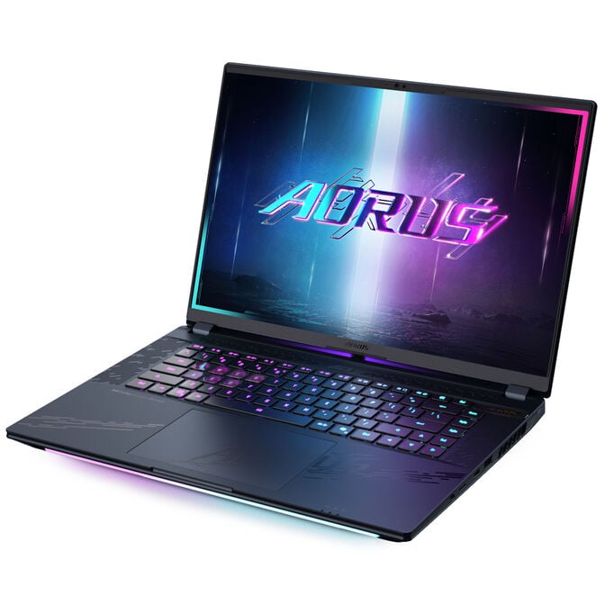 GIGABYTE AORUS Master 16 AM6H BZHC6DEE65SP, 16-inch OLED Gaming Laptop, 240Hz, Core Ultra 9 275HX, RTX 5090 image number 2