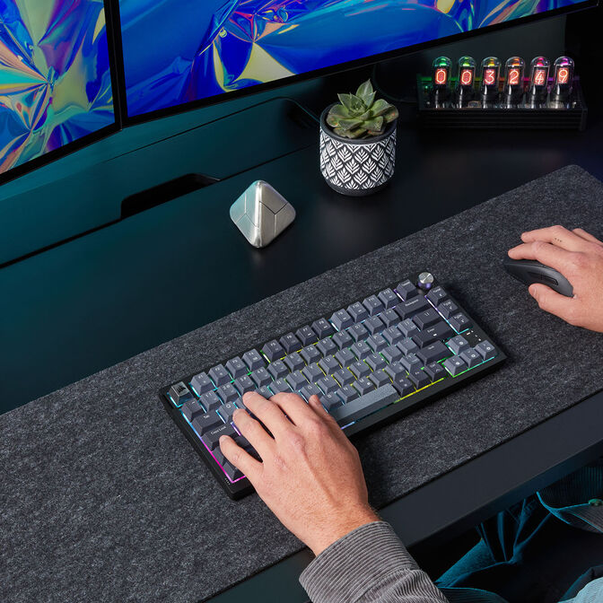 Corsair K65 Plus Wireless TKL Gaming Tastatur, TKL (75%), Corsair MLX Fusion &ndash; schwarz, ISO (DE) image number 13