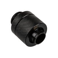 Alphacool Eiszapfen straight connector G1/4 inch female thread to 13/10mm - black