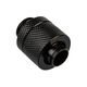 Alphacool Eiszapfen straight connector G1/4 inch female thread to 13/10mm - black