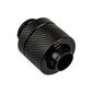 Alphacool Eiszapfen straight connector G1/4 inch female thread to 13/10mm - black