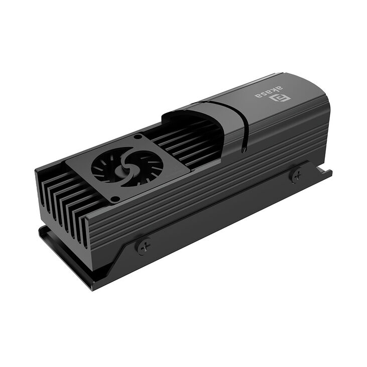 Akasa Gecko Pro LX M.2 cooler - black image number 2