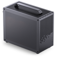 Jonsplus Z20 Mesh PC case, Mini Tower, Micro-ATX, with carrying handle - black image number null