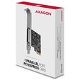 AXAGON PCEA-P1N PCIe-Adapter mit 1x  Parallel-Ports - ASIX AX99100 Chipsatz image number null