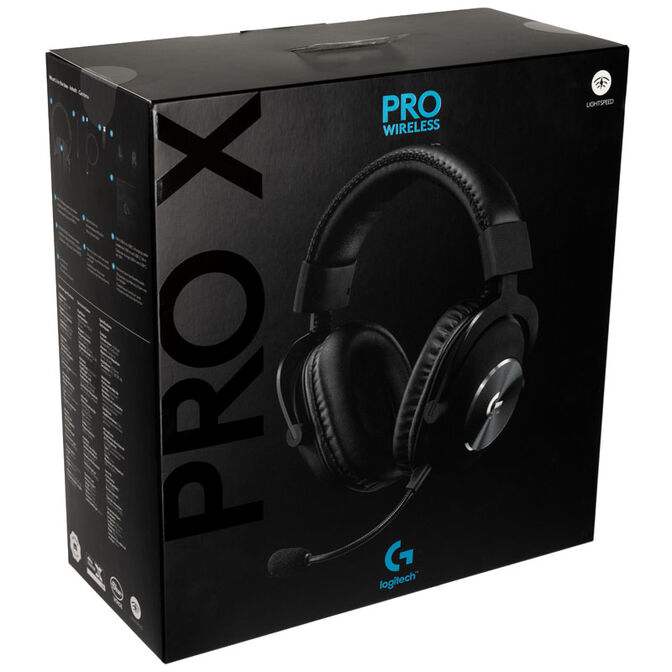Logitech G PRO X Wireless Lightspeed, Gaming Headset - black image number 9