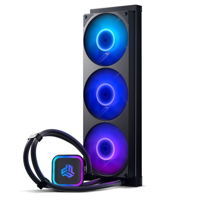 PHANTEKS Glacier One 360S25 SE DRGB AIO Liquid CPU Cooler, Black image number 1