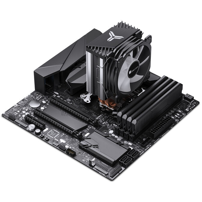 Jonsbo CR-1400E CPU-K&uuml;hler, 92mm - schwarz image number 9