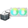 Jonsbo D32 PRO PC Case + TRYX PANORAMA SE Complete Water Cooling, ARGB - 240mm, White image number null