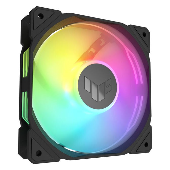 ASUS TUF Gaming TR120, PWM ARGB Fan - 120mm, Black image number 0