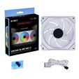 Lian Li UNI FAN SL-INF Wireless L&uuml;fter, ARGB, PWM - Reverse Blade, 140mm, wei&szlig; image number null