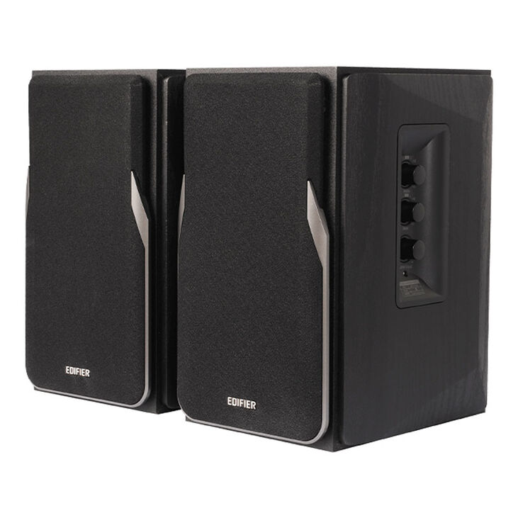 Edifier Studio R1380DB 2.0 shelf speaker system in real wood housing (MDF) - Black image number 0