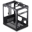 Jonsbo C6 PC-Geh&auml;use, Mini-Tower, Micro-ATX, mit Tragegriff - schwarz image number null