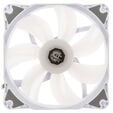 Bitspower Notos RGB PWM Fan, 120mm - white, 3-pack image number null