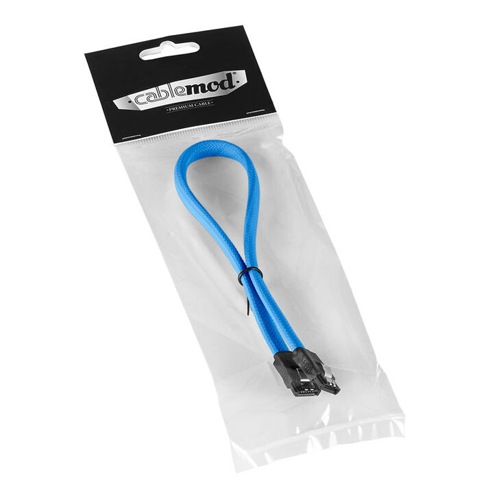 CableMod ModMesh SATA 3 Cable 30cm - light blue image number 3