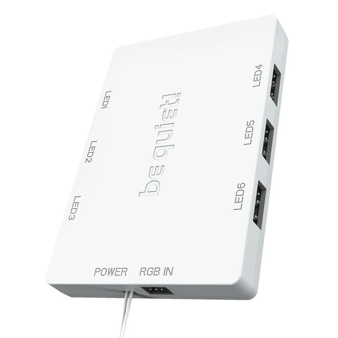 be quiet! Light Wings ARGB PWM L&uuml;fter, Triple Pack - 120mm, wei&szlig;, High Speed image number 3