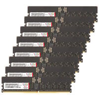 V-Color R-DIMM DDR5-5600 RAM, CL46, JEDEC - 256 GB Octa-Kit, black