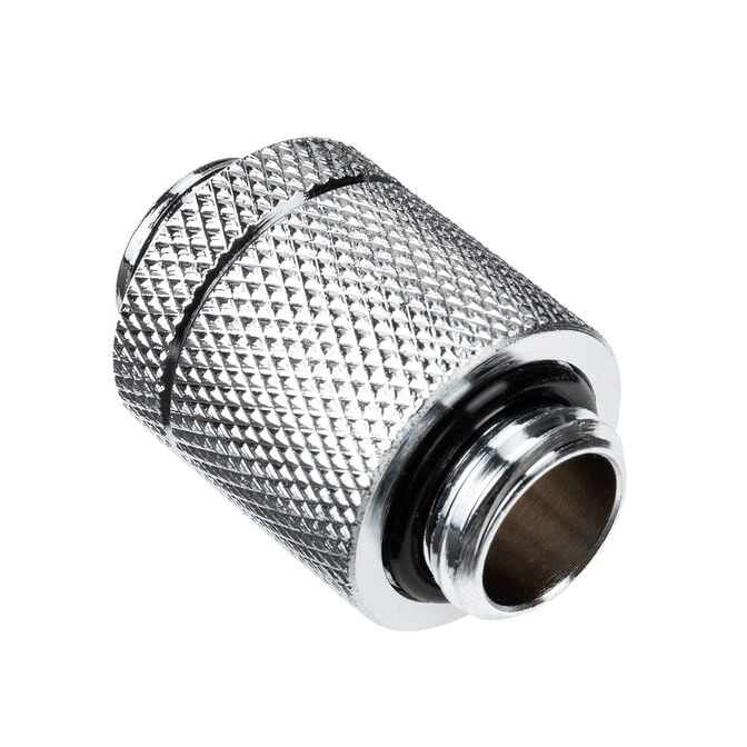 Alphacool ES D-Plug, 20-35mm, G1/4 AG auf G1/4 AG - chrome image number 0
