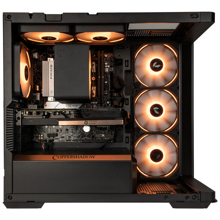 Gaming-PC CopperShadow, AMD Ryzen 5 7600X, NVIDIA GeForce RTX 4060 Ti image number 3