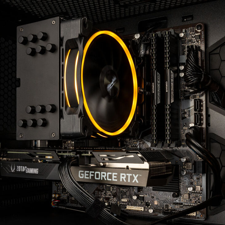 Gaming PC Black Dagger, Intel Core i5-12400F, NVIDIA GeForce RTX 4060 Ti - Prebuilt PC image number 5